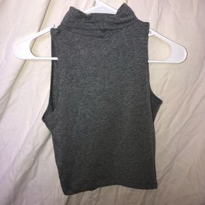 Turtleneck crop top